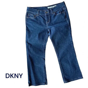 DKNY | LUDLOW DARK WASH DENIM JEANS | SIZE: 6 REGULAR